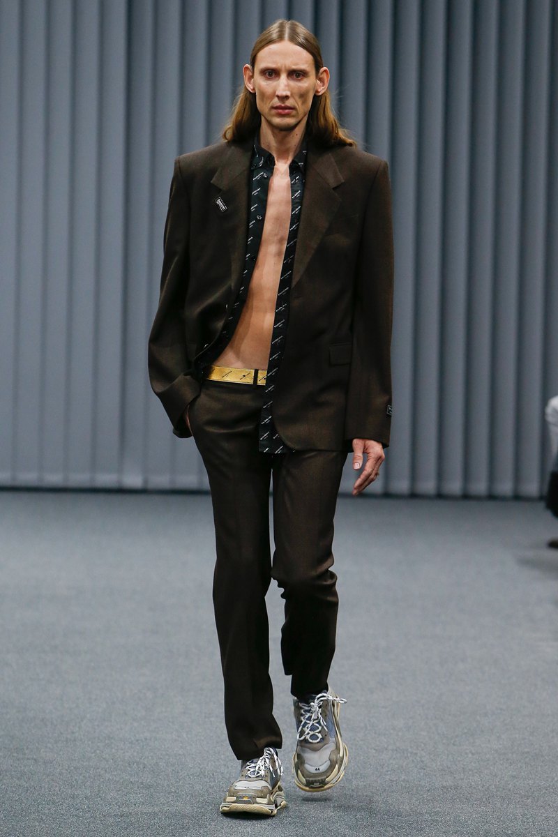 Balenciaga 2017秋冬男装系列